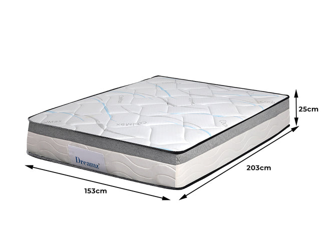 Dreamz Spring Mattress Bed Pocket Tight Queen-1973193968116174850