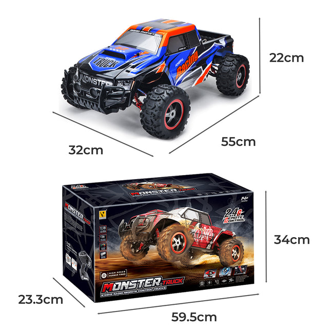 Centra RC Car 1:8 4WD Off-Road Racing Blue-1975420475257524226
