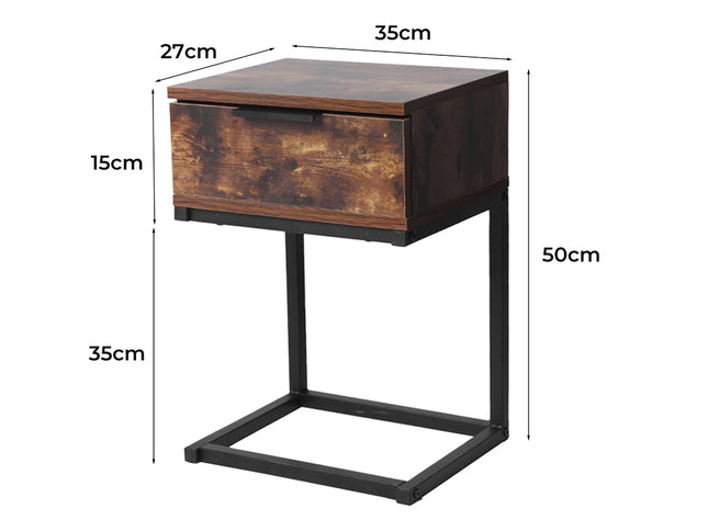 Levede Bedside Tables Side End Table-1975420431527710722