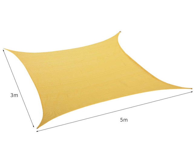 Mountview Sun Shade Sail Cloth Canopy Sand 180-1973193754177310722