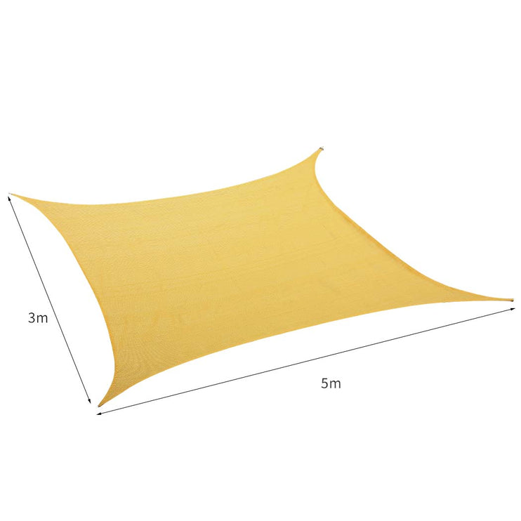 Mountview Sun Shade Sail Cloth Canopy Sand 180-1973193754177310722