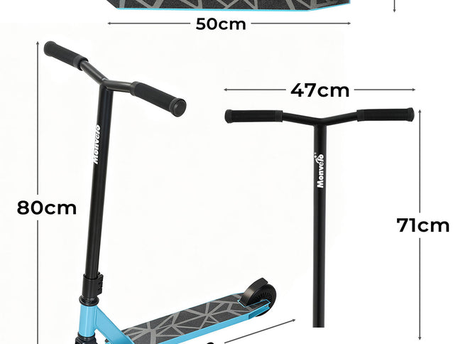 Monvelo Stunt Scooter for Kids Freestyle Trick Ride-2006732791684927490