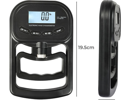Centra Electronic Hand Dynamometer Grip Black-1954802468244295682