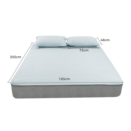 DreamZ Latex Cooling Bed Sheet Set Fitted 3PCS King-1973194024403734530