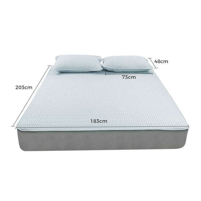 DreamZ Latex Cooling Bed Sheet Set Fitted 3PCS King-1973194024403734530