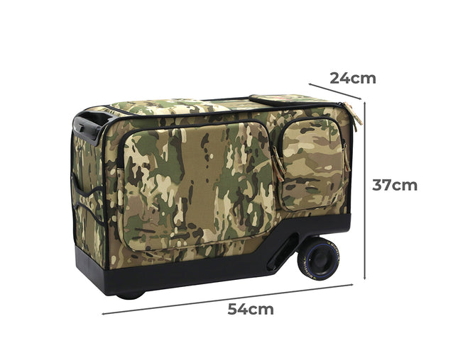 Slimbridge 20" Electric Riding Luggage Suitcase Green Colour-1910112845983518722