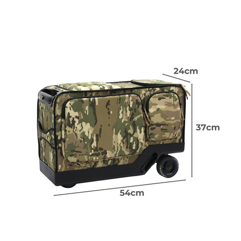 Slimbridge 20" Electric Riding Luggage Suitcase Green Colour-1910112845983518722