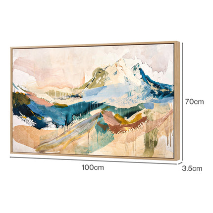 Yezi Modern Wall Art Canvas Large Framed Abstract Painting Decor 70x100cm-2061251858470670338