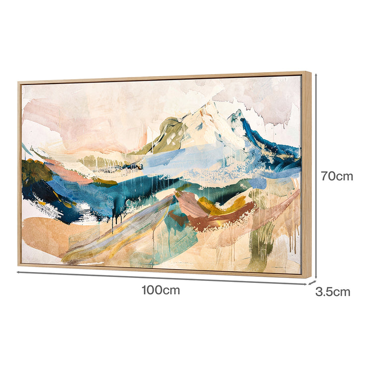 Yezi Modern Wall Art Canvas Large Framed Abstract Painting Decor 70x100cm-2061251858470670338