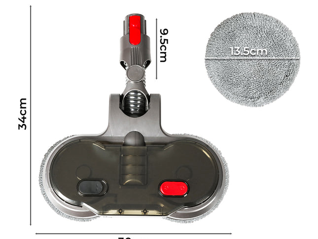 Electric Motorised Mop Head for Dyson-1973193700288892930