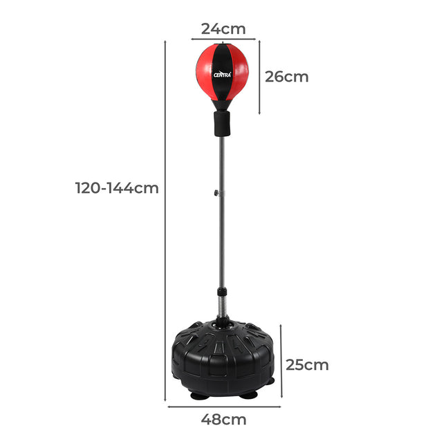 Centra Boxing Punching Bag Speed Ball Free Standing Reflect Reaction Training-1973193422152011778