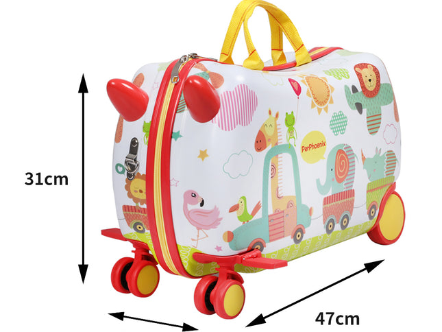 BoPeep Kids Ride On Suitcase Children-1973193914903040002