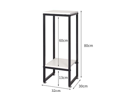 Levede Plant Stand Garden Home Outdoor White Medium-1864184729230774274