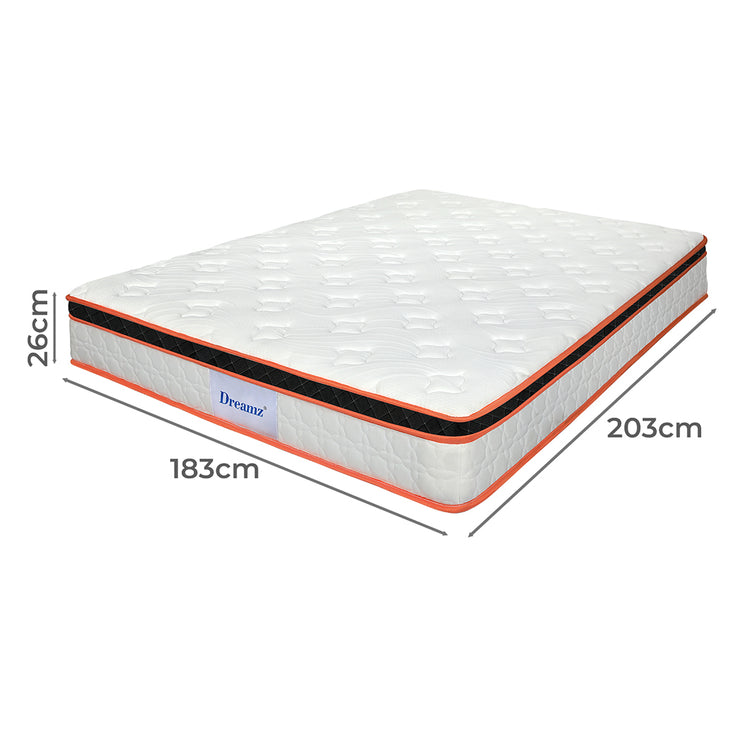 Dreamz 7 Zone Pocket Spring Mattress Medium Firm King-2006733416611057666