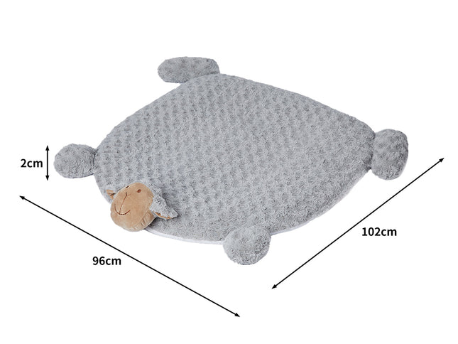PaWz Pet Bed Cat Calming Beds Dog Squeaky L Grey Large-1864184505837948930