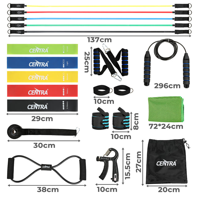 Centra Resistance Bands Set for Working Out-1973193498127634434