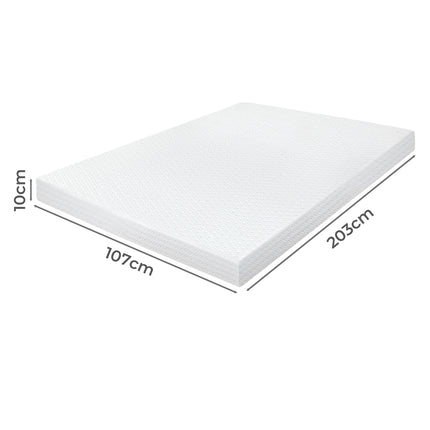 Dreamz Dual-Layer Memory Foam Mattress Topper 10cm-2017004948813910018