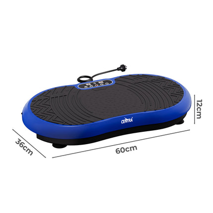 Centra Vibration Plate Train Exercise Machine Blue-1973193544604717058