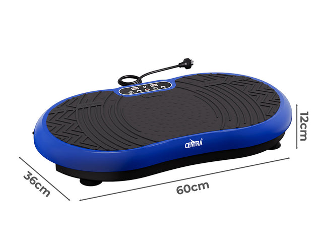 Centra Vibration Plate Train Exercise Machine Blue-1973193544604717058