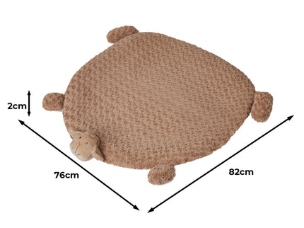 PaWz Pet Bed Cat Calming Bed Dog Squeaky M Tan Medium-1864184506739724290