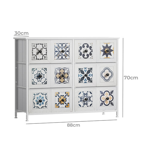 Levede 6 Chest of Drawers Storage Cabinet-1917016729767251970