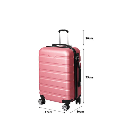 Slimbridge 28"Luggage Case Suitcase Rose Gold 28 inch-1973193941784334338