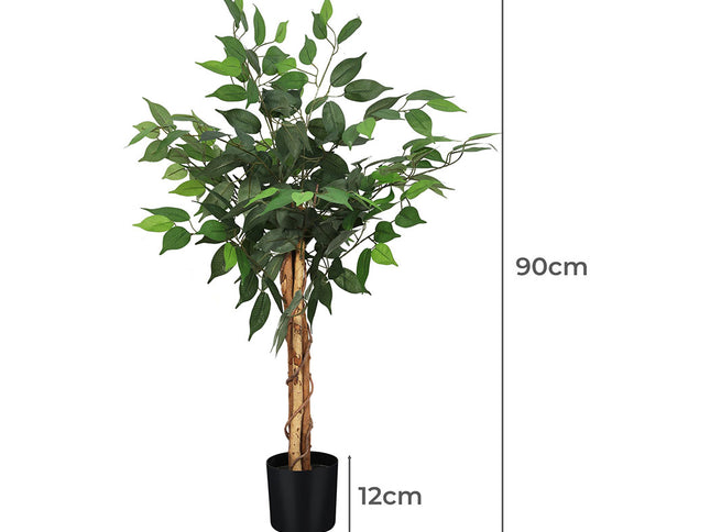 Lambu 90CM Artificial Tree Fake Plants Home Decor-1973193500988149762