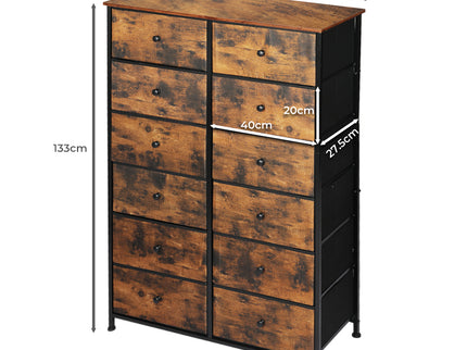 Levede Storage Cabinet Tower Chest 150 Pcs-1942353407935385602
