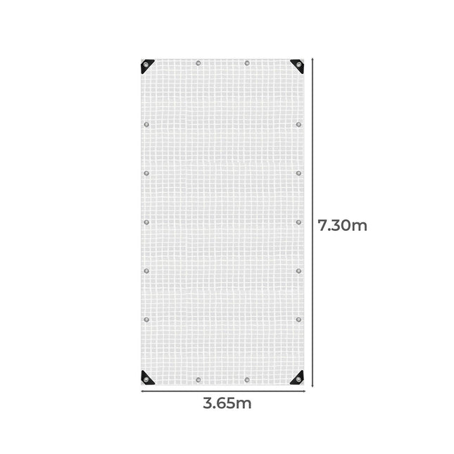 Manan Tarp Tarpaulin 200GSM Camping 3.65mx7.3m-1973193783982034946