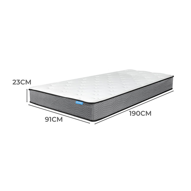 Dreamz Spring Mattress Pocket Bed Top Single-1973193972696354818