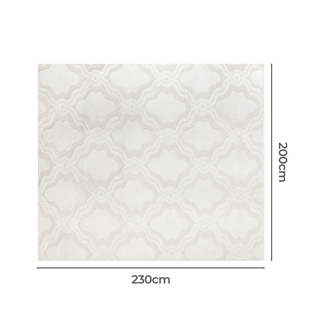 Marlow Floor Rugs Soft Shaggy 10mm Pile 200x230-1973193451512139778