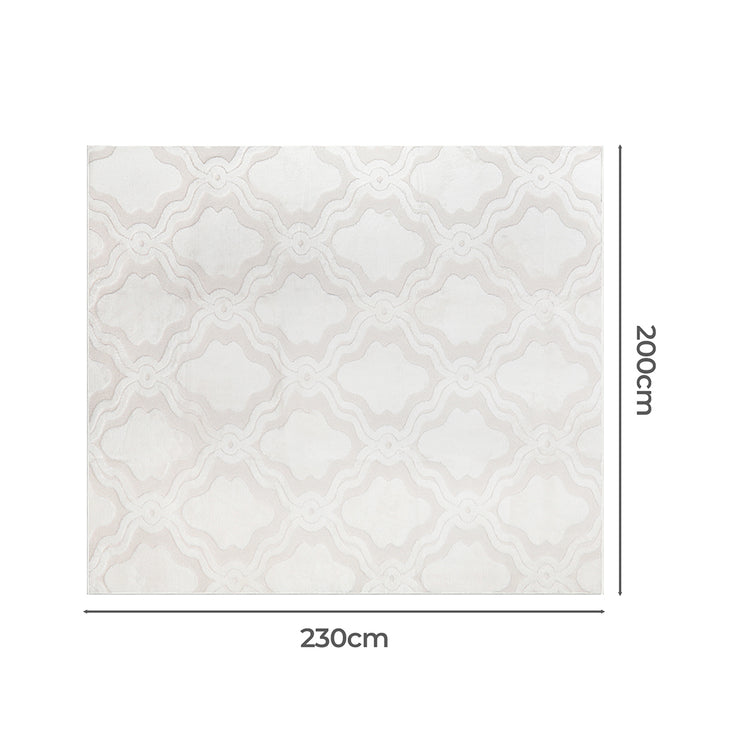 Marlow Floor Rugs Soft Shaggy 10mm Pile 200x230-1973193451512139778