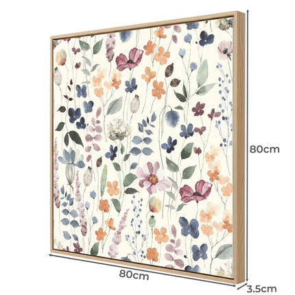 Yezi Floral Canvas Wall Art Print Modern Clarity Fadeless Bedroom Home Decor-2050056773037068290