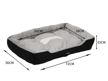 PaWz Pet Bed Dog Beds Bedding Mattress M Black Medium-1864184468852576258