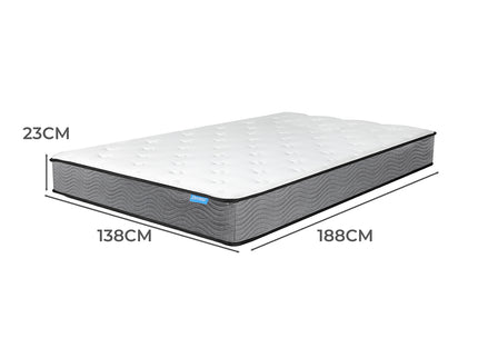 Dreamz Spring Mattress Pocket Bed Top Double-1864184418860666882