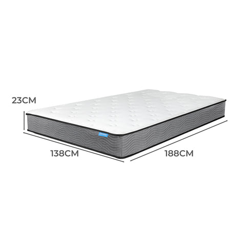 Dreamz Spring Mattress Pocket Bed Top Double-1864184418860666882