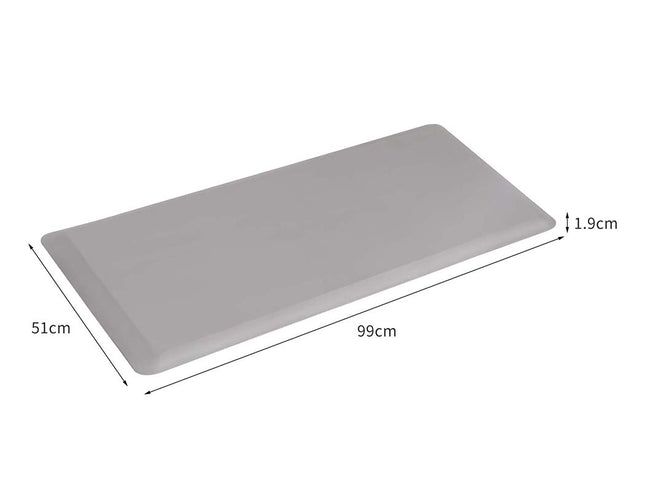 Marlow Anti Fatigue Mat Standing Desk 51x99cm Grey Large-1942353105513484290