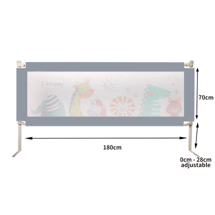 Bopeep Kids Baby Safety Bed Rail Guard Medium-1973193915649626114