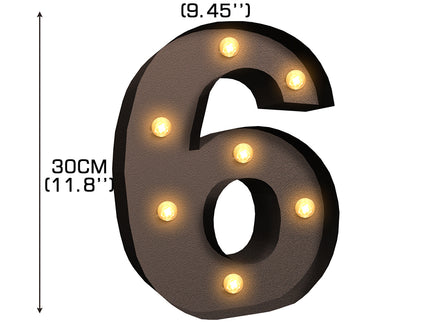 LED Metal Number Lights Free Standing-1910112226824556546