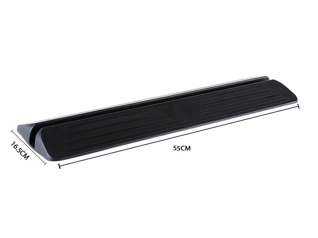 Levede Baby Safety Gate Adjustable Pet Black Ramp-1942353292638162946