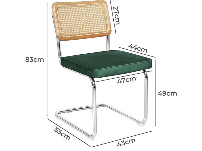 Levede 4xRattan Chair Dining Chairs-2006732731345670146