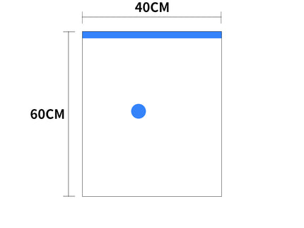 Vacuum Storage Bags Save Space Seal 60x40cm-24PK-1910113049784750082