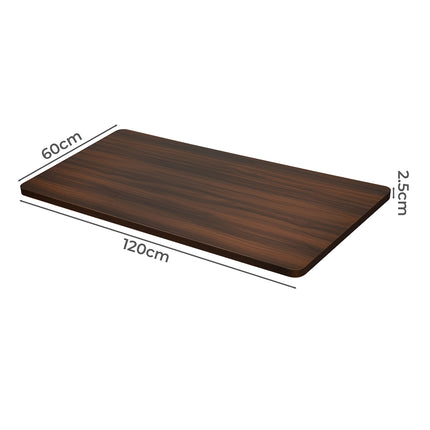 Levede Desktop For Motorised Adjustable 120X60CM Walnut-1942353106511728642