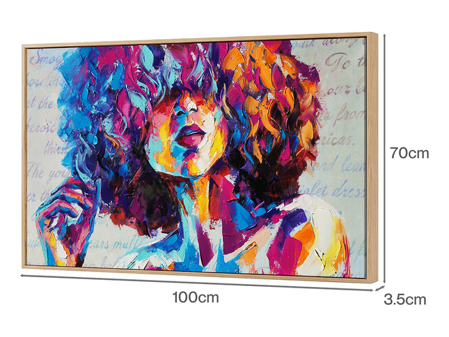 Yezi Abstract Wall Art Canvas Print Modern Fadeless Bedroom Home Decor 70x100cm-2061251858827186178