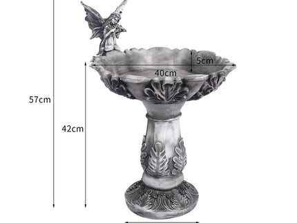 Bird Bath Garden Ornament Decor Statue-1864184719562903554