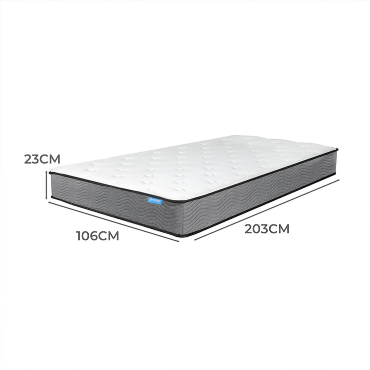 Dreamz Spring Mattress Pocket Bed Top King Single-1973193972327256066