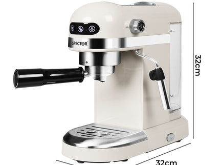 Spector Coffee Maker Machine Espresso Milk White-1942353418630860802