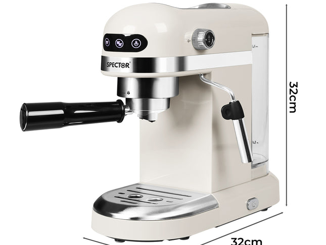 Spector Coffee Maker Machine Espresso Milk White-1942353418630860802