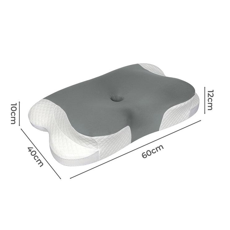 Dreamz Cervical Neck Pillow Ergonomic Memory Foam-2006732704963497986