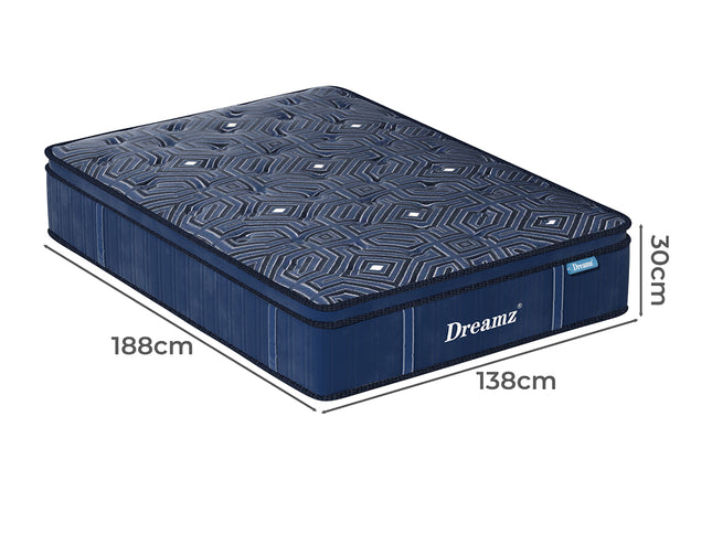 DreamZ Spring Mattress Euro Top All Sizes 30CM-1973193428913229826